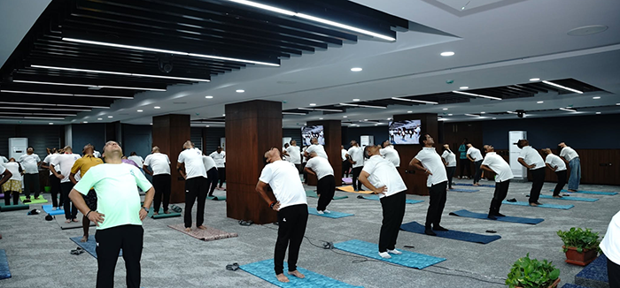 Yoga Day celebrations at NMDC